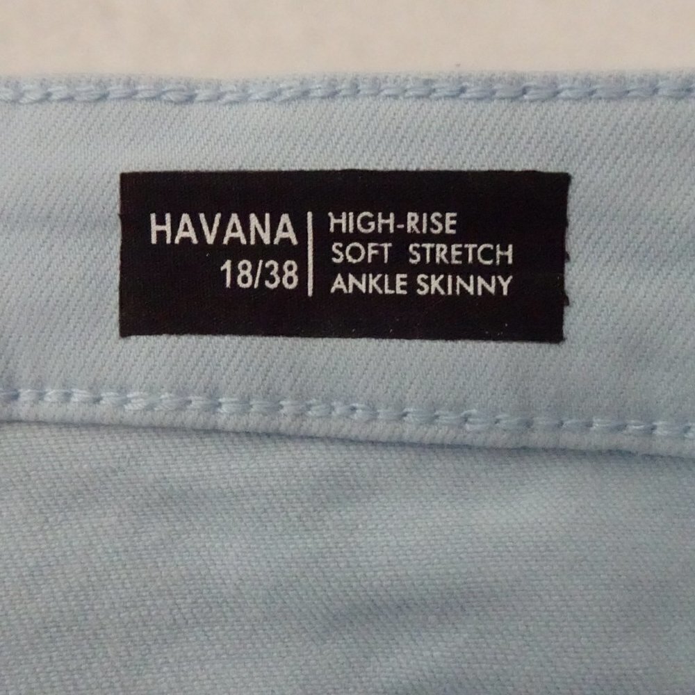 Buffalo David Bitton High Rise Jeans Women's Size 18 Blue Stretch - Picture 7 of 9
